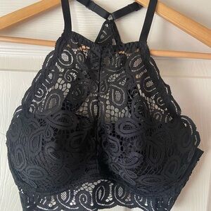 Victoria’s Secret Sexy Black Bralette- gorgeous design! Intimate Apparel